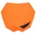 HEADLIGHT FAIRING FOR 50cc MOTORBIKE REPLAY RIVALE ORANGE KTM   - WITHOUT LIGHTS (WITH MOUNTING KIT)
