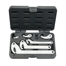 WRENCHES SET FOR RING SECTOR-CAPACITY: 35/60 - 60/90 - 90/120 mm (3 wrenches in box) (5418)