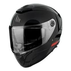 HELMET-FULL FACE MT THUNDER 4 SV SOLID- GLOSS BLACK L  (DUAL SCREEN/PINLOCK READY) (ECE 22.06)