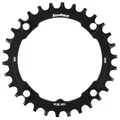 PLATEAU VTT 4BRA D.104 POUR SUNRACE 30DTS TRIPLE MILIEU NOIR ALU COMPATIBLE AUTRES MARQUES NARROW WIDE