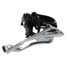 DERAILLEUR VTT AVANT SUNRACE M30 A COLLIER BAS 34,9 POUR 48x38x28 TIRAGE HAUT/BAS (AVEC COLLIER ADAPTATEUR 31.8 ET 28.6)