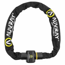 ANTIVOL VELO CHAINE A CLE AUVRAY C-BLOC PRO ALERT 1.00M MAILLON DIAM 10mm AVEC ALARME SONORE (3 CLES) -HOMOLOGUE ART***