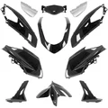 FAIRINGS/BODY PARTS FOR YAMAHA 125 NMAX 2015>2020 GLOSS BLACK (11 PARTS KIT)  -P2R-