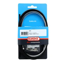 TRANSMISSION POUR MOYEU STURMEY ARCHER ELVEDES GAINE 2,25M NOIR / CABLE 1,8M GALVA (KIT TRANSMISSION 1CABLE/1 GAINE)