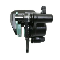 FRONT BRAKE CALIPER "PIAGGIO GENUINE PART" 50-125 FLY 2005>, LIBERTY 2009>, VESPA PRIMAVERA 2013>, VESPA SPRIN 2014>, 125 X-EVO, VESPA GTS/GILERA 50 RUNNER, 125 NEXUS, SR-MAX (HENG-TONG SLX 12')  -CM068301-
