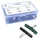 PORTE PATIN FREIN POUR VAE/E-BIKE V-BRAKE A VIS DEPORTE MARWI 75mm NOIR/VERT KEVLAR (COFFRET 25 PAIRES)