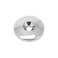 RONDELLE CHROME DE PARE BRISE (6x32) ORIGINE PIAGGIO COMMUN A LA GAMME -562366-