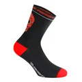 CHAUSSETTES/SOCQUETTES ETE GIST NOIR SKULL JAUNE FLUO 40/43 ECOLOGIQUE - HAUTEUR 18 cm   (PAIRE)  -5860