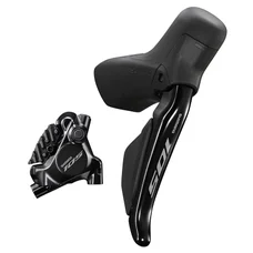 FREIN A DISQUE ROUTE HYDRAULIQUE DI2 SHIMANO 105 ARRIERE 12V. R7170 DOUBLE NOIR (LEVIER/MANETTE AVEC ETRIER BR-R7170+DURITE ASSEMBLE 1700mm) (POUR MONTAGE ATELIER)