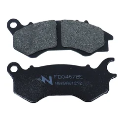 BRAKE PADS NEWFREN FOR HONDA 125 PCX 2009> Front   50 VISION 2010>2016 Front  KYMCO 125 AGILITY 2016> Front   125 PEOPLE 125 2016> Front  (FD0467BE)  (SCOOTER ELITE ORGANIC)