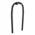 PONTET DE GARDE BOUE CYCLO ADAPTABLE PEUGEOT 103 MVL AVANT NOIR  -SELECTION P2R-
