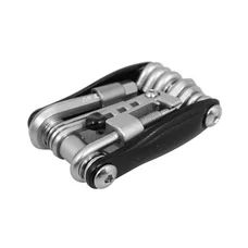 MULTI-TOOL NEWTON 15 FUNCTIONS - ALLAN KEYS  2/2.5/3/4/5/6/8 + torx25/10 + FLAT and CROSSHEADED SCREWDRIVER + CHAIN RIVER EXTRACTOR 9/10/11SPEED + SPOKE KEY 2/2.2
