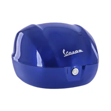 TOP CASE 32L ORIGINE PIAGGIO 50-125 VESPA PRIMAVERA/SPRINT 2013> BLEU 222A (SANS DOSSERET)  -1B00001600DE-