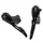 SHIFTERS SET FOR ROAD BIKE - MICROSHIFT  7 SPEED- DOUBLE -ALUMINIUM- -BLACK- (PAIR) COMPATIBLE SHIMANO