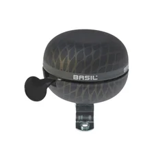 SONNETTE TIMBRE BASIL NOIR NOIR METAL DIAM 60mm (VENDU A L'UNITE) FIXATION 22,2/25,4mm