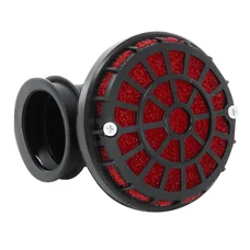 FILTRE A AIR MALOSSI E8 PHBG NOIR MOUSSE ROUGE D.32mm (CYCLO PEUGEOT 103 SP-MVL) (046199)