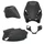FAIRINGS/BODY PARTS FOR SCOOT PIAGGIO 50 ZIP 2000> MATT BLACK (4 PARTS KIT)  -P2R-