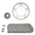 KIT CHAINE ADAPTABLE HONDA 600 CB F HORNET 2007>2013  525  16x43  (DIAM COURONNE 112/138/12.25)  (DEMULTIPLICATION ORIGINE)  -AFAM-