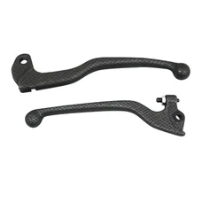 CLUTCH LEVER+BRAKE LEVER FOR 50cc MOTORBIKE MBK 50 X-POWER 2003>2013/YAMAHA 50 TZR 2003>2013 CARBON (PAIR)  -VICMA-