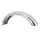 REAR MUDGUARD FOR MOPED PEUGEOT 103 TYPE HPL CHROME (Wide 110 mm)  -SELECTION P2R-
