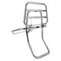 PORTE BAGAGE ARRIERE (4KG MAXI) CHROME ORIGINE PIAGGIO 125 VESPA PX 2007>  -673718-