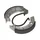 BRAKE SHOE FOR MOPED PEUGEOT 103 SPX-RCX -FRONT+REAR- (Ø 90mm -1 SPRING-HONEYCOMB) (SOLD IN PAIRS)