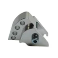 SHOCK ABSORBER RISER FOR SCOOT REPLAY FOR MBK 50 BOOSTER 1999>2003/YAMAHA 50 BWS 1999>2003 SILVER (4 POSITIONS)