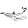EXHAUST FOR SCOOT TECNIGAS NEXT R (VARNISHED) FOR HONDA 50 WALLAROO (ALUMINIUM BLACK SILENCER)