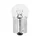 LIGHT BULB  6V  5W STANDART R5W FOOT BA15S - CLEAR (PARKING LIGHT) (SOLD PER UNIT)  -FLOSSER-