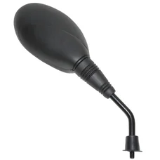 MIRROR FOR SCOOT PIAGGIO 50 ZIP 2010> BLACK RIGHT ( APPROVED)  -SELECTION P2R-