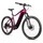 VELO ELECTRIQUE/VAE VTT 27,5 LEADER FOX KENT 2025 VIOLET BRILLANT 9V MOTEUR CENTRAL BAFANG M510 36V 95Nm BATTERIE 20Ah (17,5'' - H44.5cm - TAILLE M - POUR ADULTE DE 168cm à 178cm)