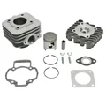 COMPLETE CYLINDER KIT FOR SCOOT  PIAGGIO 50 ZIP 2STROKE, TYPHOON, LIBERTY 2STROKE/GILERA 50 STALKER, ICE/APRILIA 50 SR AIR  -ALUMINIUM NIKASIL AIRSAL-