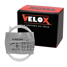 BRAKE CABLE - FOR ROAD or CITY BIKE - VELOX GALVA 15/10 (14 wires) - 1,80M (25 CABLES IN BOX)