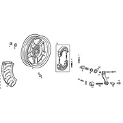Roue arrière