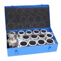 OUTIL DE MONTAGE JOINT DE FOURCHE Ø 35/36/38/39/41/43/45/46/47/48/49/50  (COFFRET 14 PIECES)  -P2R-