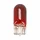 AMPOULE/LAMPE STANDARD 12V  5W CULOT W2,1x9,5d NORME W5W WEDGE ROUGE (COMPTEUR) (VENDU A L'UNITE)  -FLOSSER-