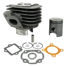 CYLINDER FOR SCOOT CPI 50 (EURO 3) (EXHAUST BEND 93°) (PISTON PIN Ø12mm)  - CAST IRON  P2R ECO-