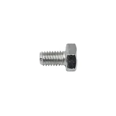 VIS TETE HEXAGONALE DIAM M6x10mm ACIER ZINGUE  (BOITE DE 100 PIECES)  (655040)  -ALGI-