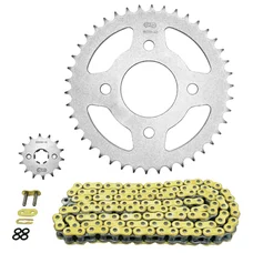 KIT CHAINE ADAPTABLE DAELIM 125 VL DAYSTAR 2001>2007  428  14x42  (DIAM COURONNE 58/90/10.5)  (DEMULTIPLICATION ORIGINE)  -AFAM-