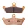 BRAKE PADS SET (2 pads) CL BRAKES FOR HUSQVARNA 350-410-510-610 TE, 125-250 CR, 510-610 TC, 125-250-360-400 WR / APRILIA 125-350-600 TUAREG / HUSABERG 350 TE  Front - (2400 MX10)