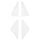 CABOCHON CLIGNOTANT SCOOT ADAPTABLE PEUGEOT 50 SPEEDFIGHT 1 AV+AR TRANSPARENT (x4) -REPLAY