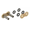 CHAIN QUICK LINK - HOLLOW RIVETING PIN   520  GOLD  (CHAIN TYPE A520XSR-G)  (OEM SPECIFICATIONS)  -AFAM-