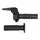 THROTTLE HANDLE FOR MOTORBIKE - CROSS/OFF ROAD DOMINO 3944 - BLACK+BLACK GRIPS