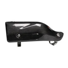 BOUCLIER THEMIQUE/PARE CHALEUR MAXISCOOTER AKRAPOVIC POUR HONDA 350 FORZA 2021> CARBONE  (P-HSH3SO1)