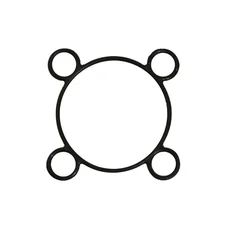 CYLINDER HEAD GASKET- INNER "PIAGGIO GENUINE PART" COMMON TO THE RANGE SCOOTER 50 CC L.C.  -288289-