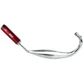 POT 50 A BOITE TECNIGAS XS 2 CHROME POUR YAMAHA 50 DT/MBK 50 X-LIMIT (PASSAGE BAS) (SILENCIEUX ROUGE)