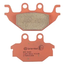PLAQUETTE DE FREIN BREMBO POUR YAMAHA 125 MT-125 2014>2019 AR, 125 YZF-R125 2008>2018 AR/KYMCO 300 MAXXER 2006>2013 AV, 500 MXU 2006>2008 AV (OFF ROAD METAL FRITTE) -07GR52SD