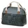HAND BAG FOR BICYCLE - BASIL BOHEME 18L BLACK/CREM - QUICK HOOK-ON - ON CARRIER FRONT/REAR (44x17x31cm)