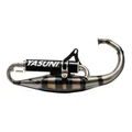POT SCOOT YASUNI R VERNI POUR MBK 50 BOOSTER, STUNT/YAMAHA 50 BWS, SLIDER  (SILENCIEUX CARBONE)  -TUB307C-