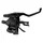 LEVIER/MANETTE VTT PATIN SUNRACE STM500 8x3V. NOIR V-BRAKE COMPATIBLE SHIMANO (PAIRE)